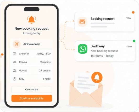 Booking request